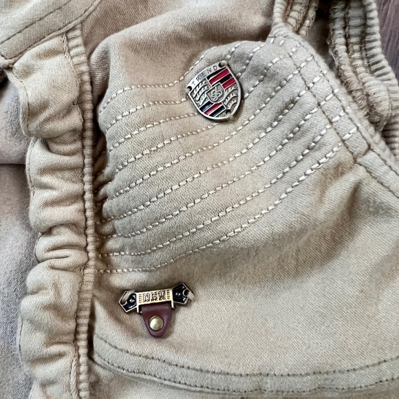 Pocket Money Maverick Pilot Vest with Metal badges Sz 4 - Picture 3 of 8